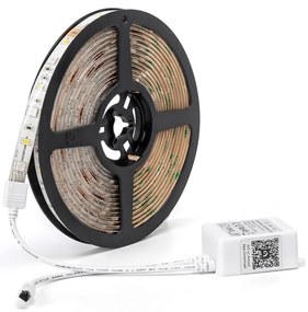 Aigostar - Striscia LED RGB dimmerabile 6,5m 16,5W 12V 3000K Wi-Fi