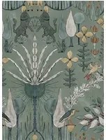 Coordonne Carta da parati Oasis Villa - Celadon