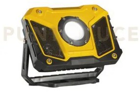 Proiettore portatile led bull giallo e nero 15w 1200lm 6500k dimmer...
