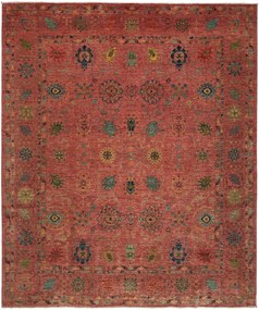 Samarkand Tappeto orientale 290x240 Viola (Pakistan) Annodato A Mano