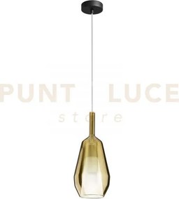 Vetro pirex oro con cavo e connettore 16x38cm base di attacco acqui...