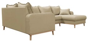 Divano angolare beige (angolo destro) Beata - Ropez
