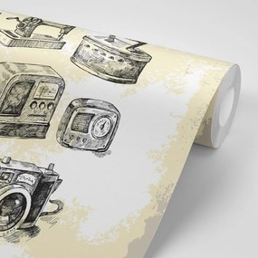 Carta da parati autoadesiva – Vita retrò