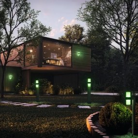 Ledvance - Lampada da esterno LED RGBW dimmerabile CASCADE 2xLED/7W/230V IP44 Wi-Fi