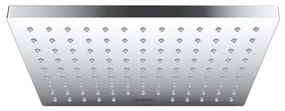 Soffione doccia HANSGROHE Vernis Shape cromo in abs cromato L 23 x H 5.1 x P 17 cm anticalcare 1 getto