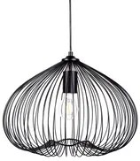 Lampadario moderno di design in metallo Nero a filo industriale