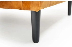 Divano in velluto giallo 153 cm Adagio - Scandic