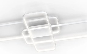 Plafoniera LED Nata bianco IP20 cct da bianco caldo a bianco freddo con regolazione di temperatura, 4400 lumen