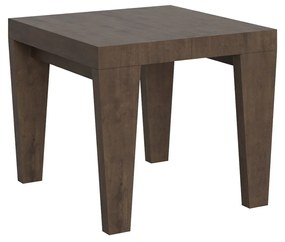 Tavolo allungabile Spimbo in diverse dimensioni e finiture, Noce / 90x130/234 cm