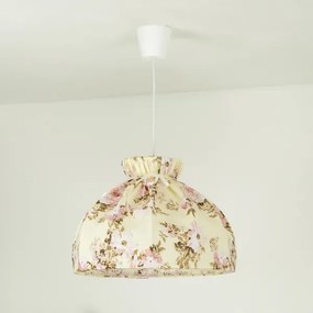 Duolla - Lampadario a sospensione con filo VIOLIN 1xE27/40W/230V diametro 38 cm rosa