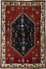 Gabbeh Tappeto persiano 180x120 Blu (Iran) Annodato A Mano