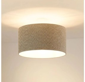 Brilagi - Lampadario a sospensione con filo BOUCLE ROLLER 1xE27/15W/230V diametro 45 cm grigio