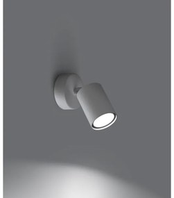 Sollux SL.1123 - Lampada da parete LEMMI 1xGU10/40W/230V bianca