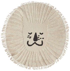 Tappeto per bambini cotone beige ⌀ 140 cm BADHANI Beliani
