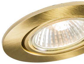 Faretto da incasso smart oro inclinabile con Wifi GU10 - Cisco