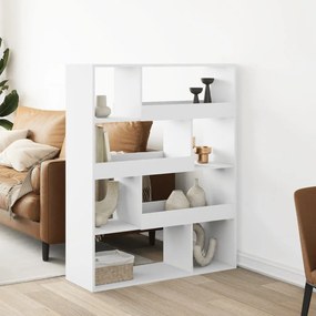 Divisorio Stanza Bianco 100x33x125,5 Cm İn Truciolato /