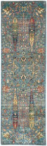 Samarkand Tappeto orientale 80x240 Blu (Pakistan) Annodato A Mano