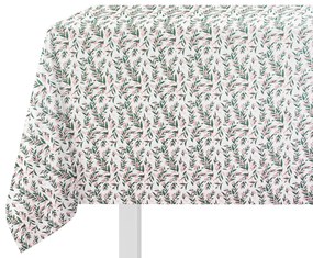 Tovaglia natalizia 140x240 cm agrifoglio