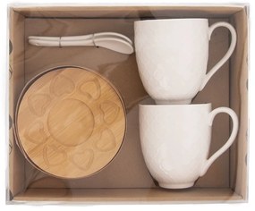 Set di 2 tazze in porcellana da 370 ml Whiteline - Orion