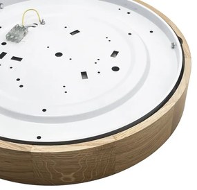 Brilagi - Plafoniera LED CARVALHO LED/36W/230V rovere Ø 47,5 cm