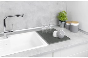 Tappetino scolapiatti grigio in gomma 40x30 cm Maxi – Wenko