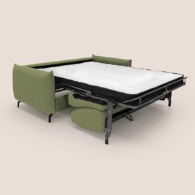 Scarlet divano letto in tessuto misto cotone impermeabile T19 verde