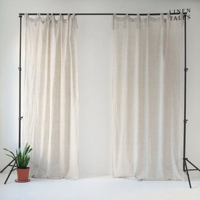 Tenda leggera in lino beige con passanti Daytime, 250 x 130 cm Natural - Linen Tales