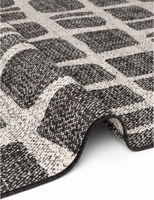 Tappeto da interno/esterno nero/color crema 120x170 cm Haringey Ruskin – Ted Baker