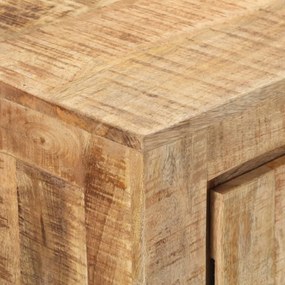 Credenza 175x40x75 cm in legno di mango grezzo