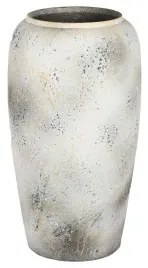 Vaso Home ESPRIT Bianco Marrone Ceramica 36 x 36 x 70 cm