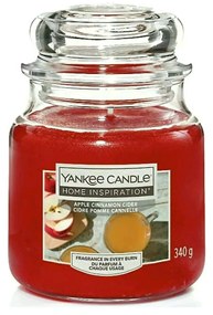 Apple Cinnamon Cider, candela in giara piccola Yankee Candle