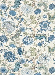 Sanderson Carta da parati Salisbury - Tetbury Blue