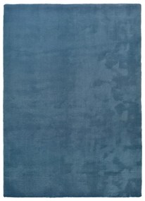 Tappeto blu , 80 x 150 cm Berna Liso - Universal