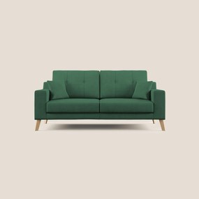 Danish divano moderno in tessuto morbido impermeabile T02 verde