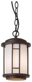 Redo 9956 - Lampadario da esterno a sospensione con catena BRISTOL 1xE327/42W230V IP23
