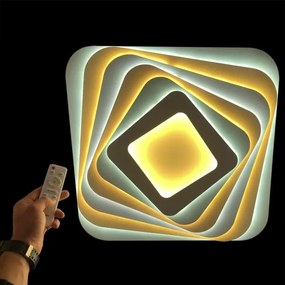 Ecolite WALP02-210W/LED - Plafoniera LED dimmerabile MODERNA LED/210W/230V + telecomando