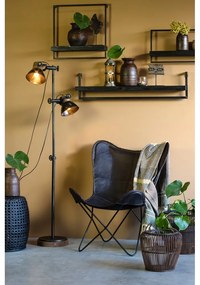 Scaffale in legno di abete nero opaco Maddison - Light &amp; Living