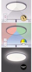 Rabalux 2291 - Plafoniera LED RGB dimmerabile RASMUS LED/22W/230V + telecomando