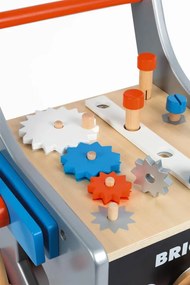 Brico'Kids Carrello Porta Attrezzi Magnetico - legno