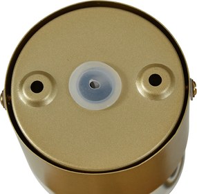 Lampada da parete di design ottone con LED IP44 - Lens
