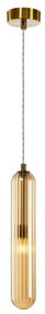 Lampadario a sospensione con filo PAX 1xG9/9W/230V oro