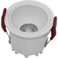 Faretto Da Incasso Moderno Alfa Led Alluminio Bianco Led Diffusore Pvc