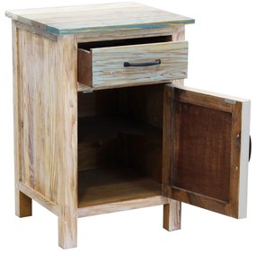 COLORWOOD - comodino in legno colorato