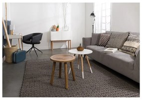 Tavolino in legno di mango Dendron, ⌀ 43 cm - Zuiver