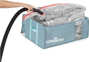 Organizer per vestiti sottovuoto in plastica 65x45x27 cm Blue Edition – Compactor