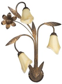 ONLI - Applique ALGA 3xE14/6W/230V bronzo