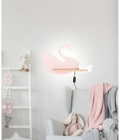 Applique LED per bambini con mensola SWAN LED/5W/230V