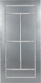 Brilagi - plafoniera LED dimmerabile SLIMFRAME LED/80W/230V 120x60 cm argento/blu + telecomando