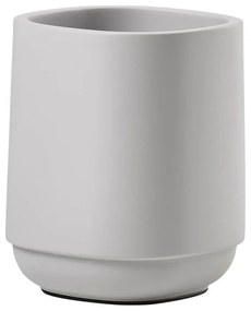 Tazza in cemento grigio chiaro per spazzolini da denti Time - Zone