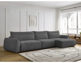 Divano angolare grigio Aden – Bobochic Paris